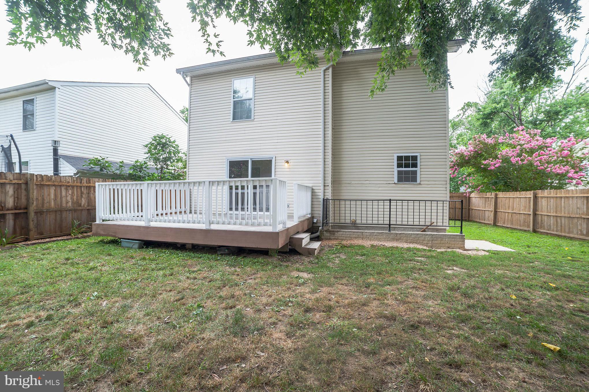 227 Bar Harbor Road Pasadena, MD 21122 - Photo 27 of 30 Spacious Backyard w/ Deck