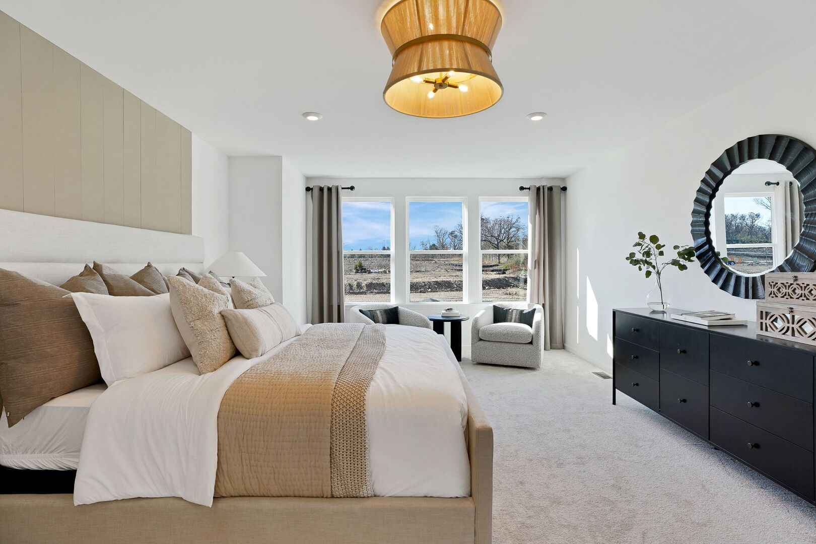 3003 Timberlake Avenue New Lenox, IL 60451 - Photo 16 of 19 a bedroom with bed and a large window