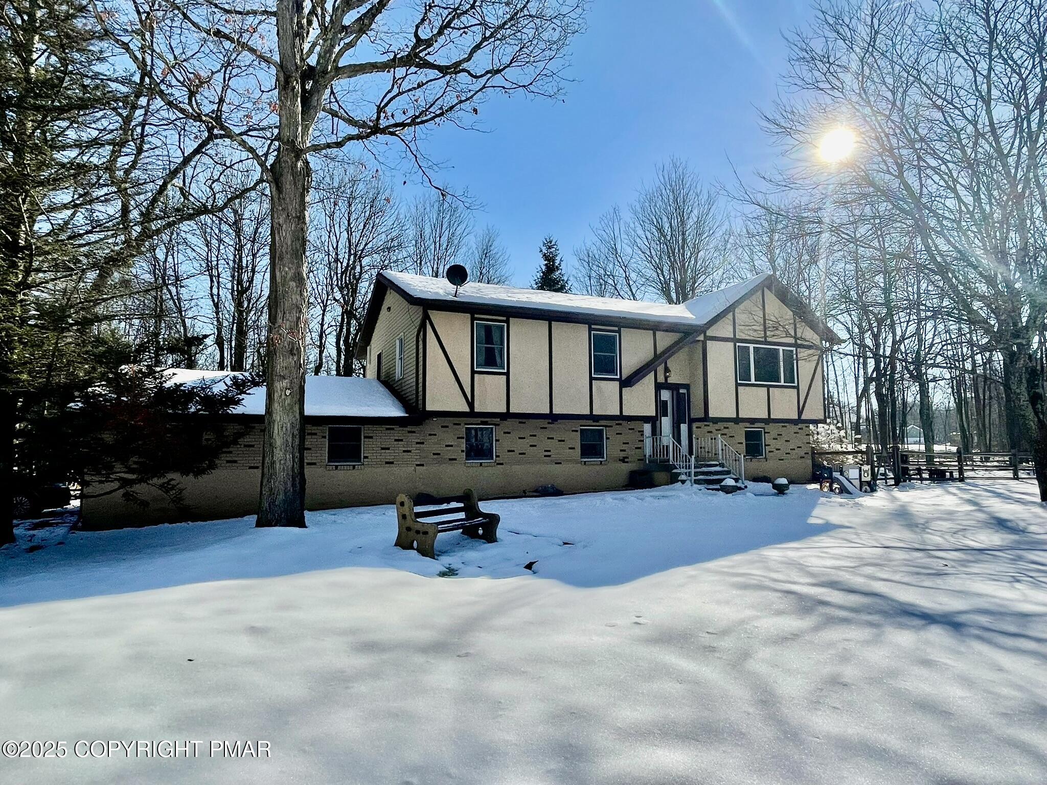 73 Panther Run Road Jim Thorpe, PA 18229 - Photo 54 of 55 a view of a house with snow on the road
