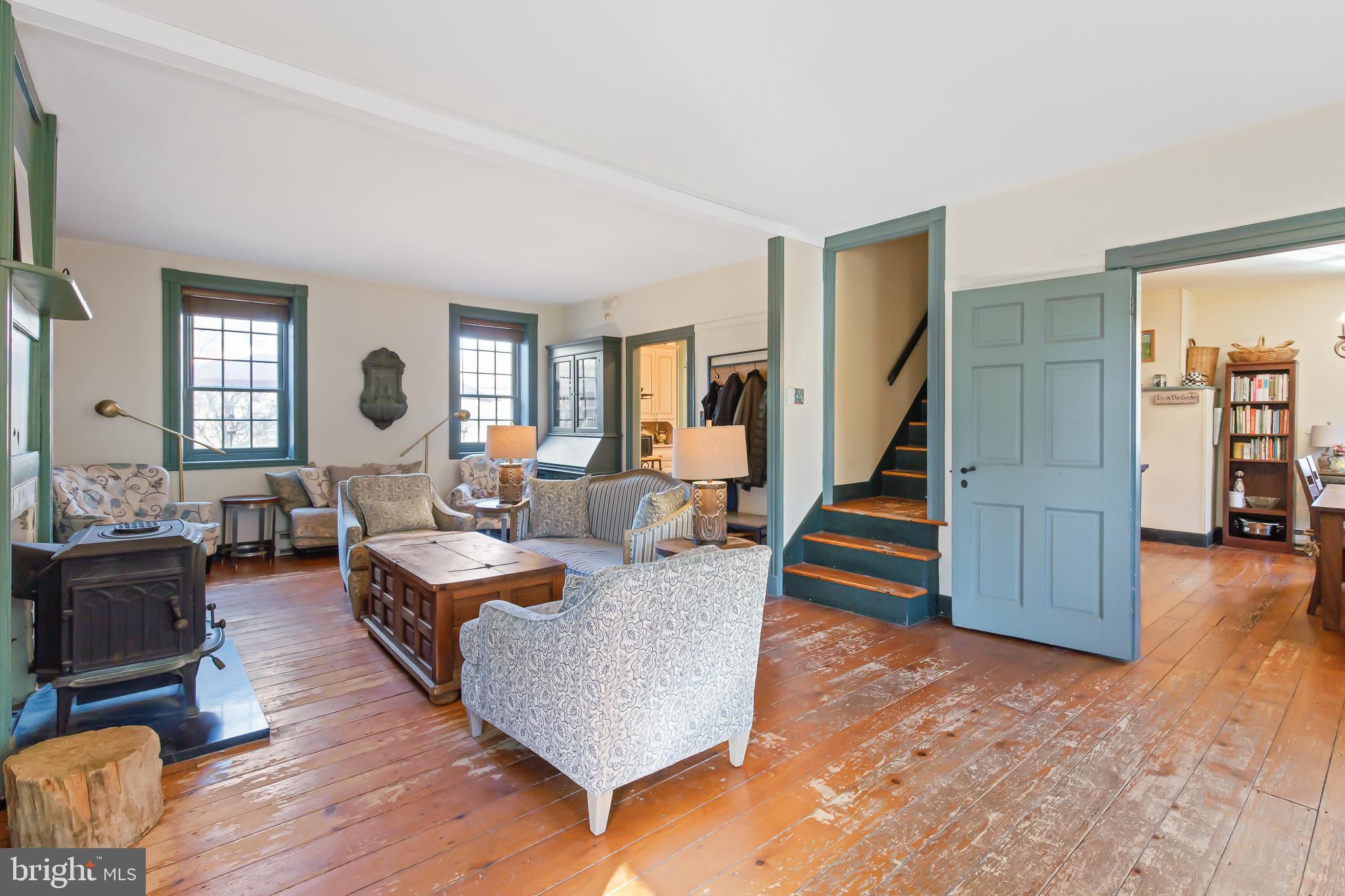 504 2nd Lock Road Lancaster, PA 17603 - Photo 10 of 52 a living room with fireplace furniture and a wooden floor