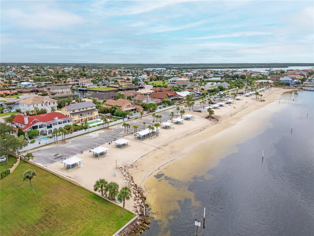 5722 Biscayne Court, Unit 308 New Port Richey, FL 34652 - Photo 30 of 31 an aerial view of beach