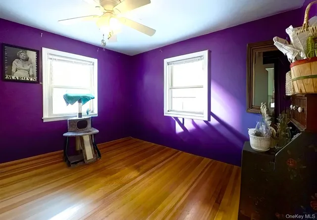 a room with furniture and a window