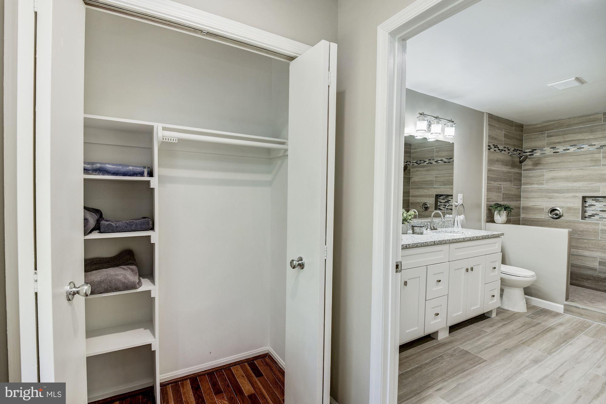15020 Wellwood Road Silver Spring, MD 20905 - Photo 24 of 38 Extra closet space, linen, towel storage.