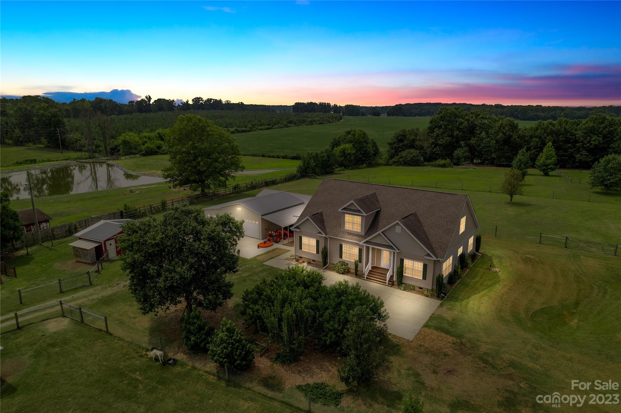 a view of a lake with a mountain in the background