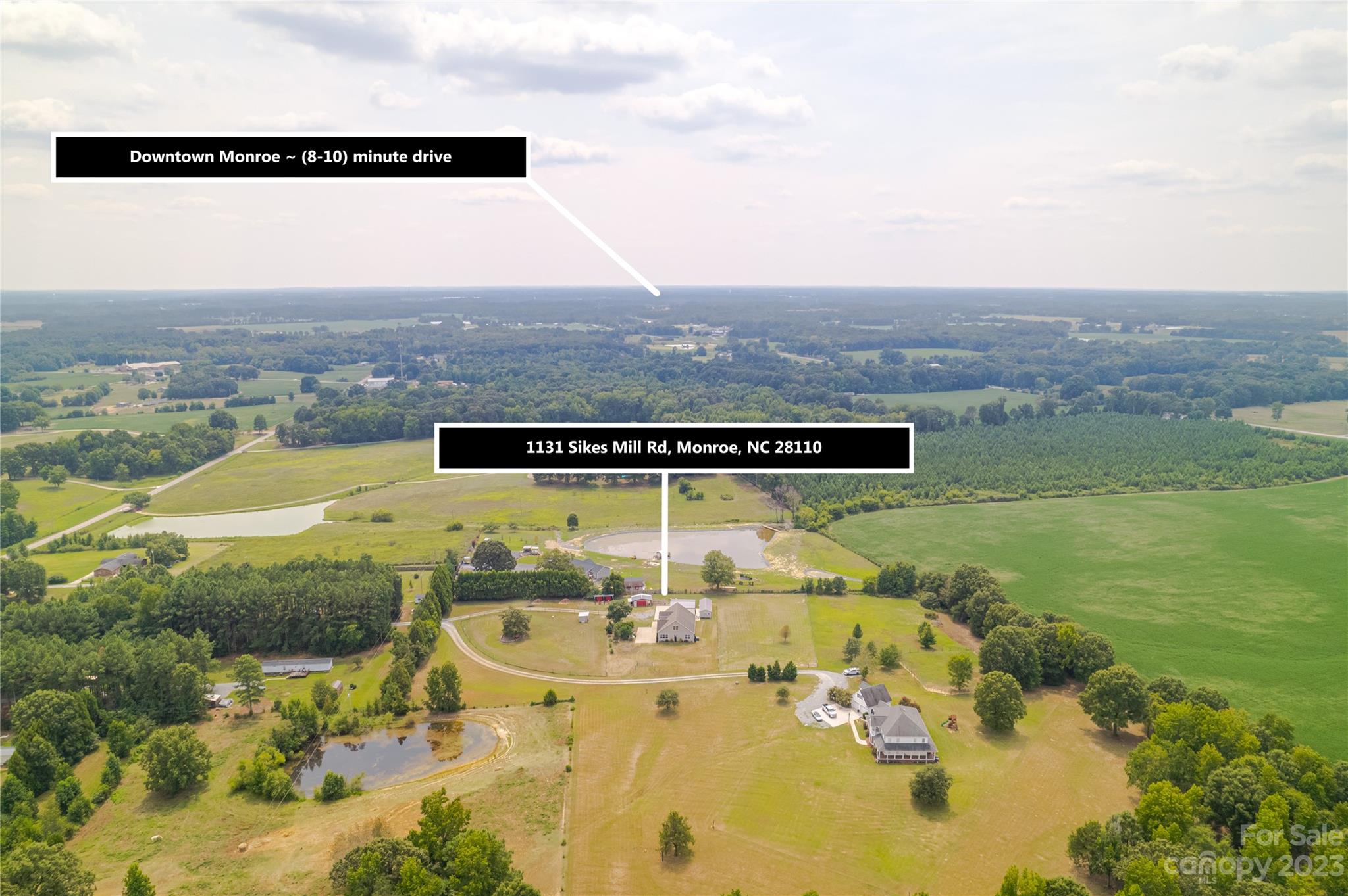1131 Sikes Mill Road Monroe, NC 28110 - Photo 12 of 43 a view of outdoor space and mountain view