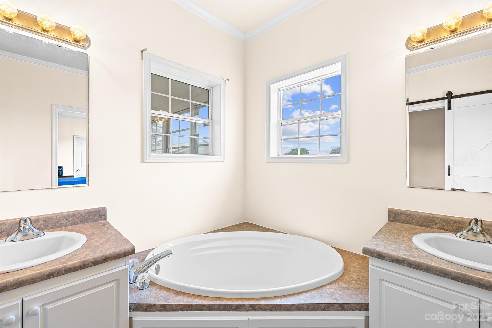 1131 Sikes Mill Road Monroe, NC 28110 - Photo 28 of 43 a bathroom with a sink and a mirror