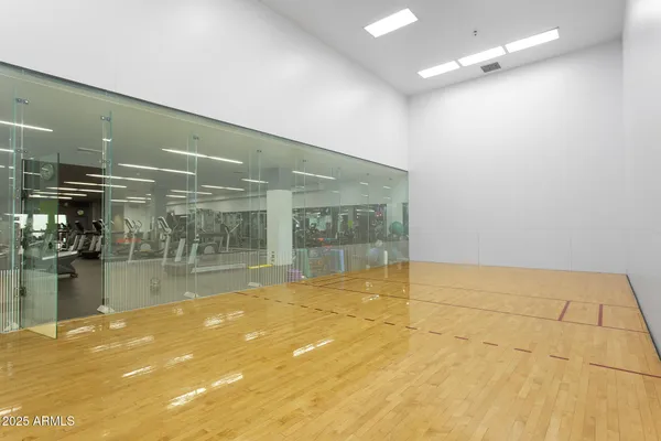 a view of empty room