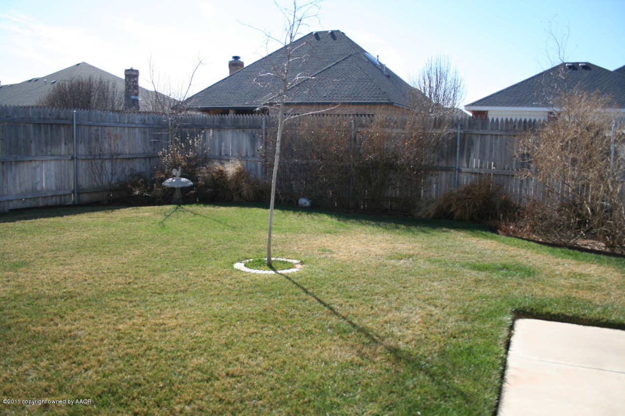 6006 Riley Elizabeth Place Amarillo, TX 79119 - Photo 38 of 42 Back yard