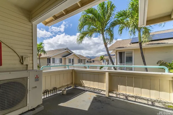 a view of a house with a balcony