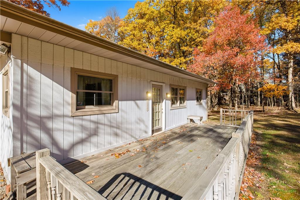 112 Chestnut Ridge Road Acme, PA 15610 - Photo 4 of 31 a view of the back yard of the house