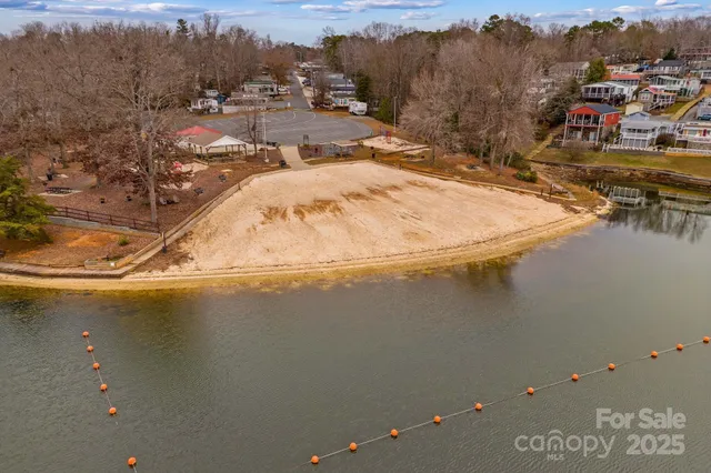 a view of an ocean and beach
