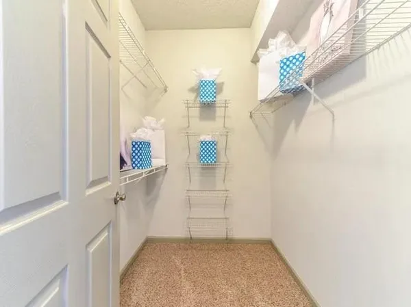 a view of hallway with stairs