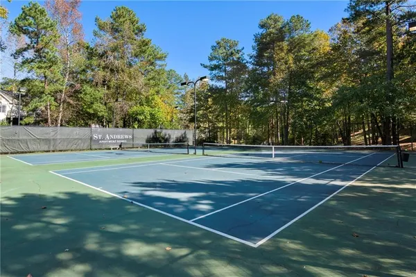 a view of tennis court