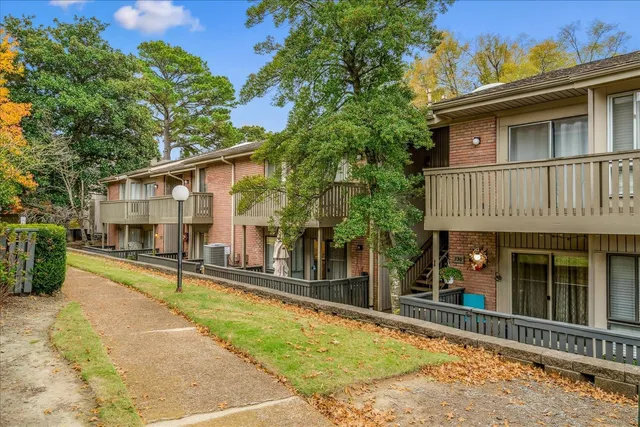 a view of a house with a swimming pool