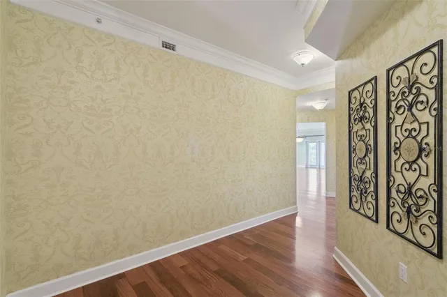 a view of front door with window