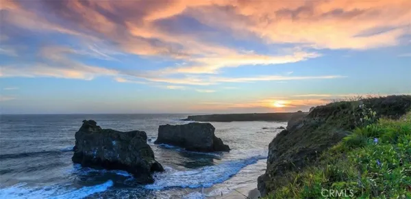 a view of sunset and ocean