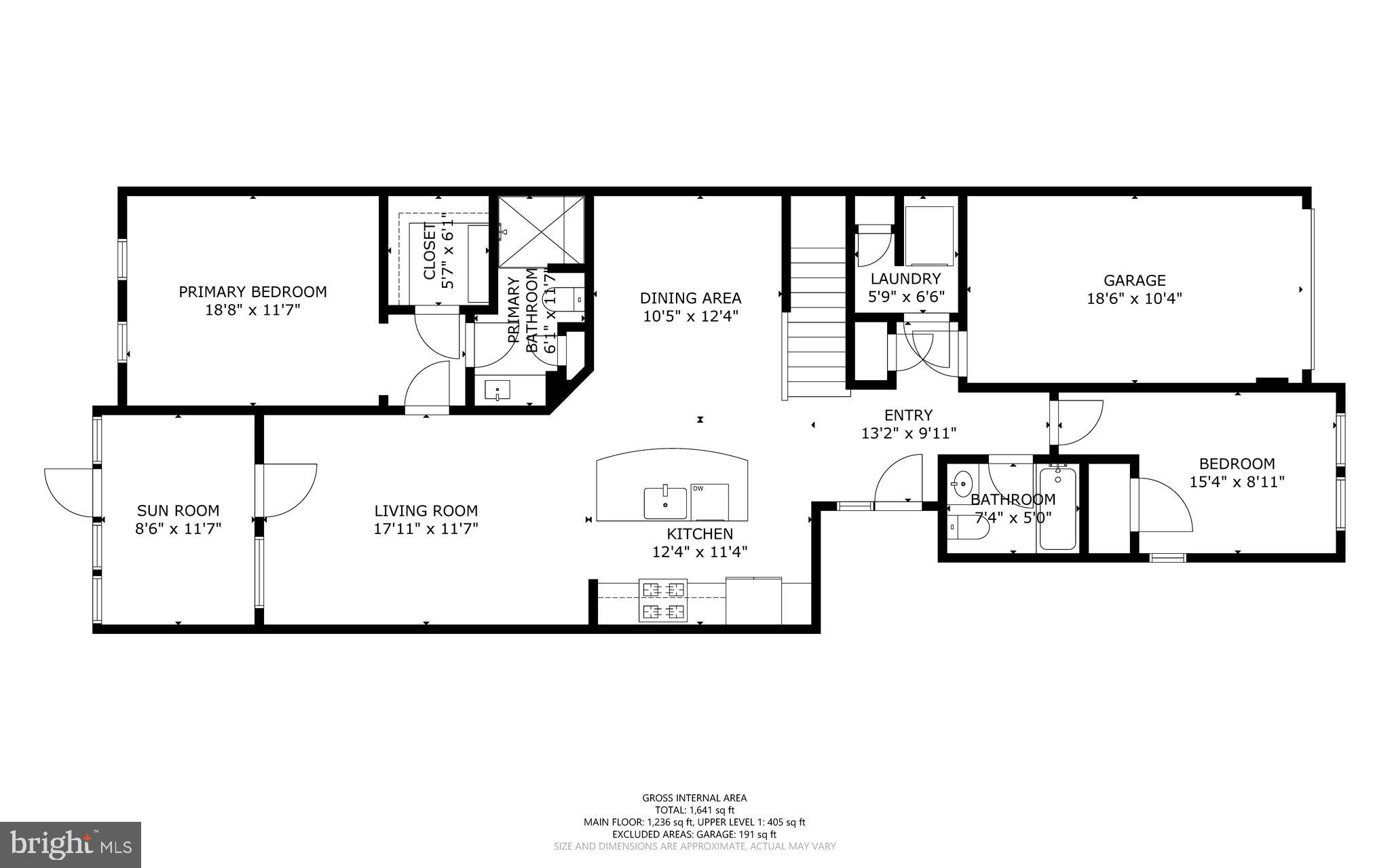 1457 Catbriar Way Odenton, MD 21113 - Photo 40 of 41 Main Level Floor Plan