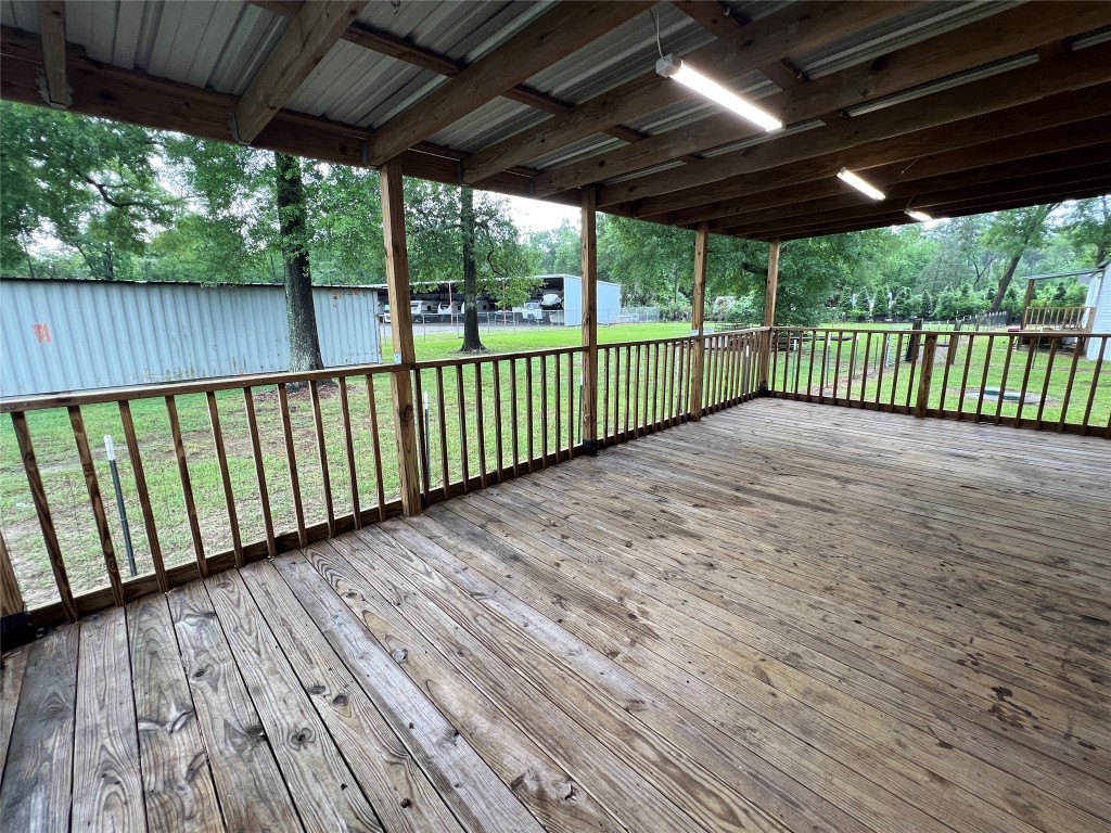 23711 Sorters Road Porter, TX 77365 - Photo 2 of 15 Spacious backporch