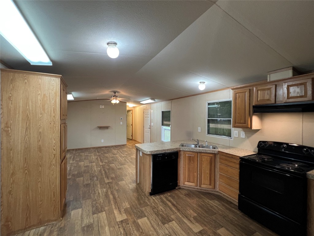 23711 Sorters Road Porter, TX 77365 - Photo 4 of 15 Kitchen open to living room