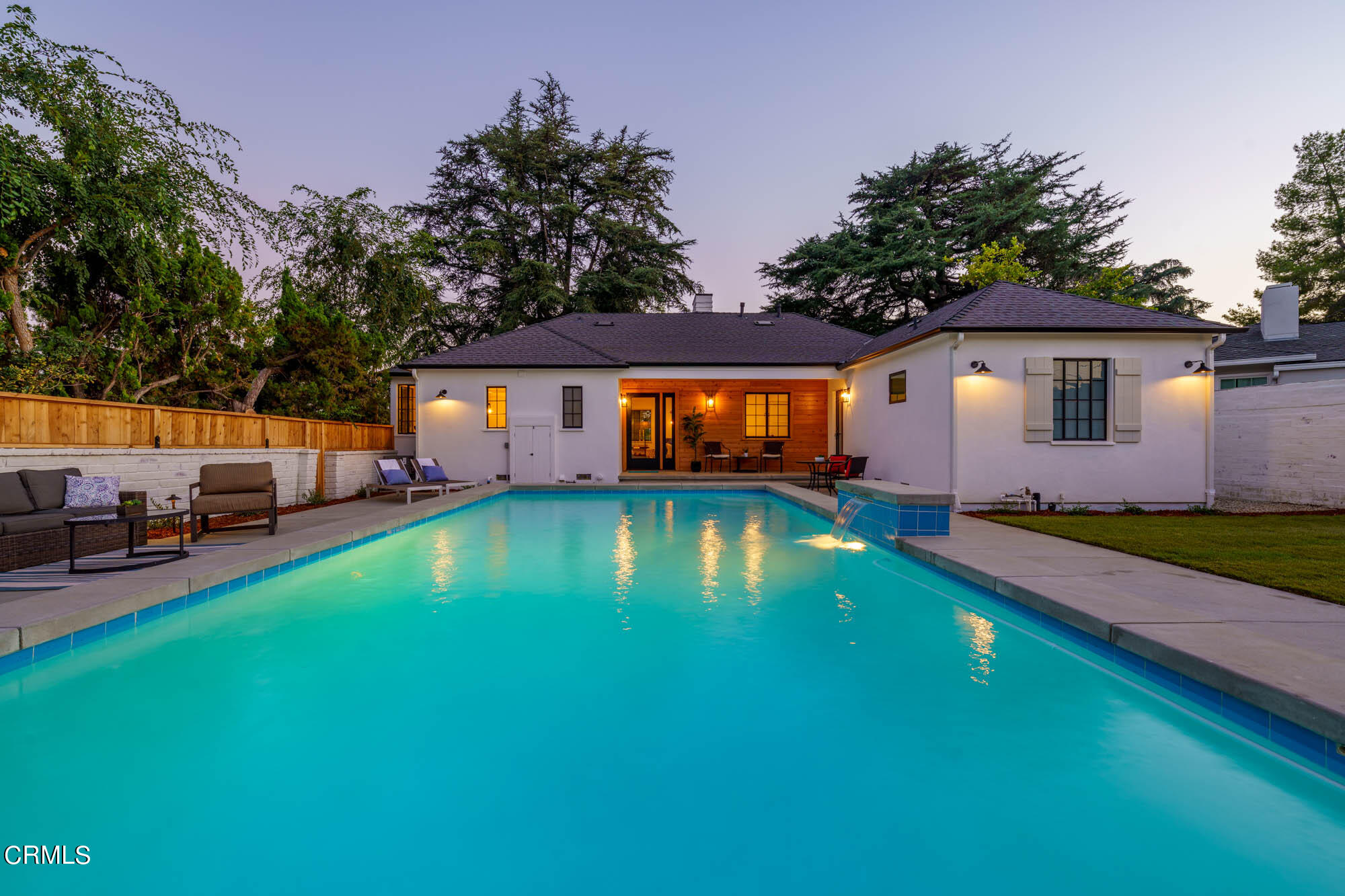 2709 Deodar Circle Pasadena, CA 91107 - Photo 42 of 43 a backyard of a house with yard table and chairs