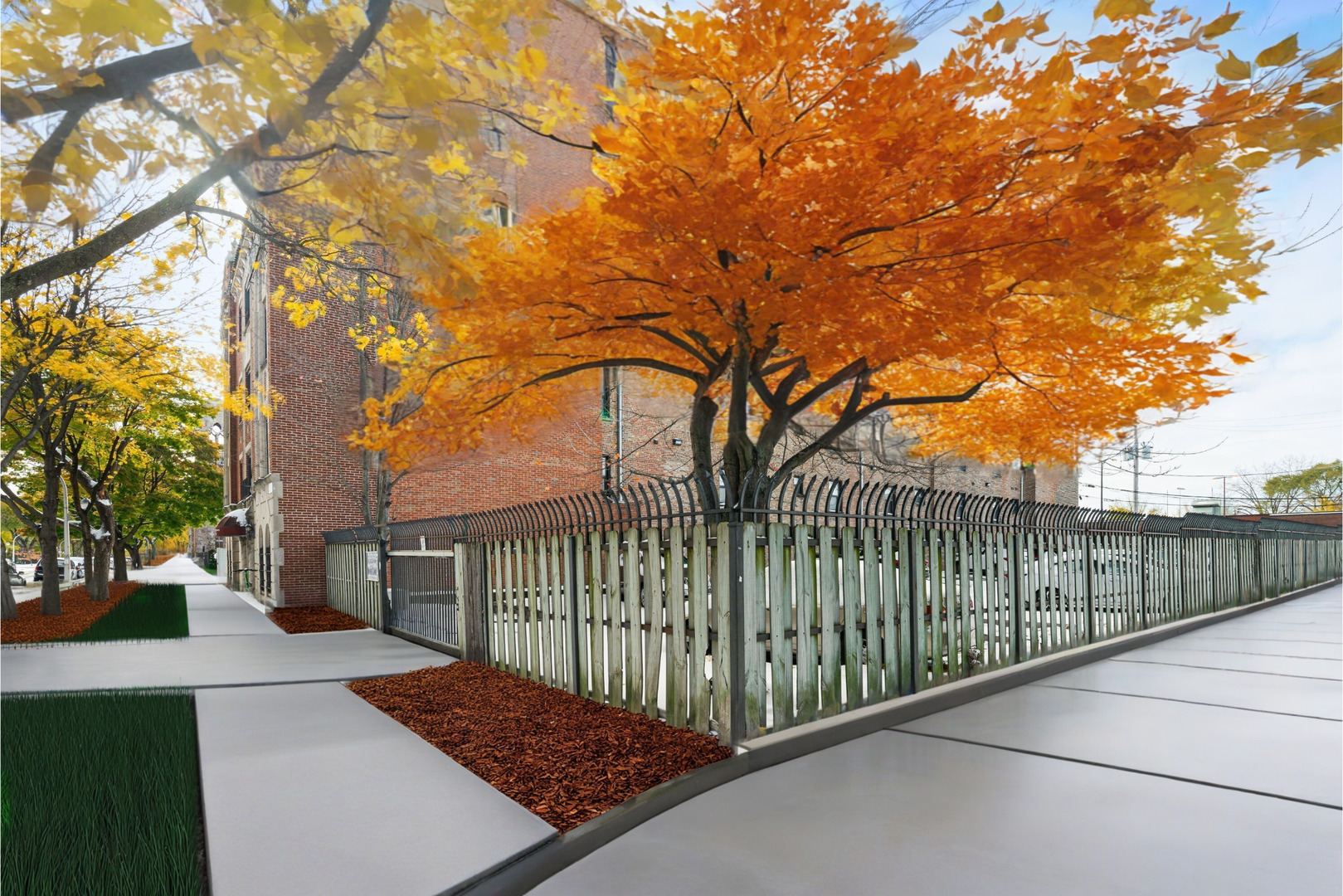 6324 South Kimbark Avenue, Unit 104 Chicago, IL 60637 - Photo 18 of 18 a view of a street with a tree in the background