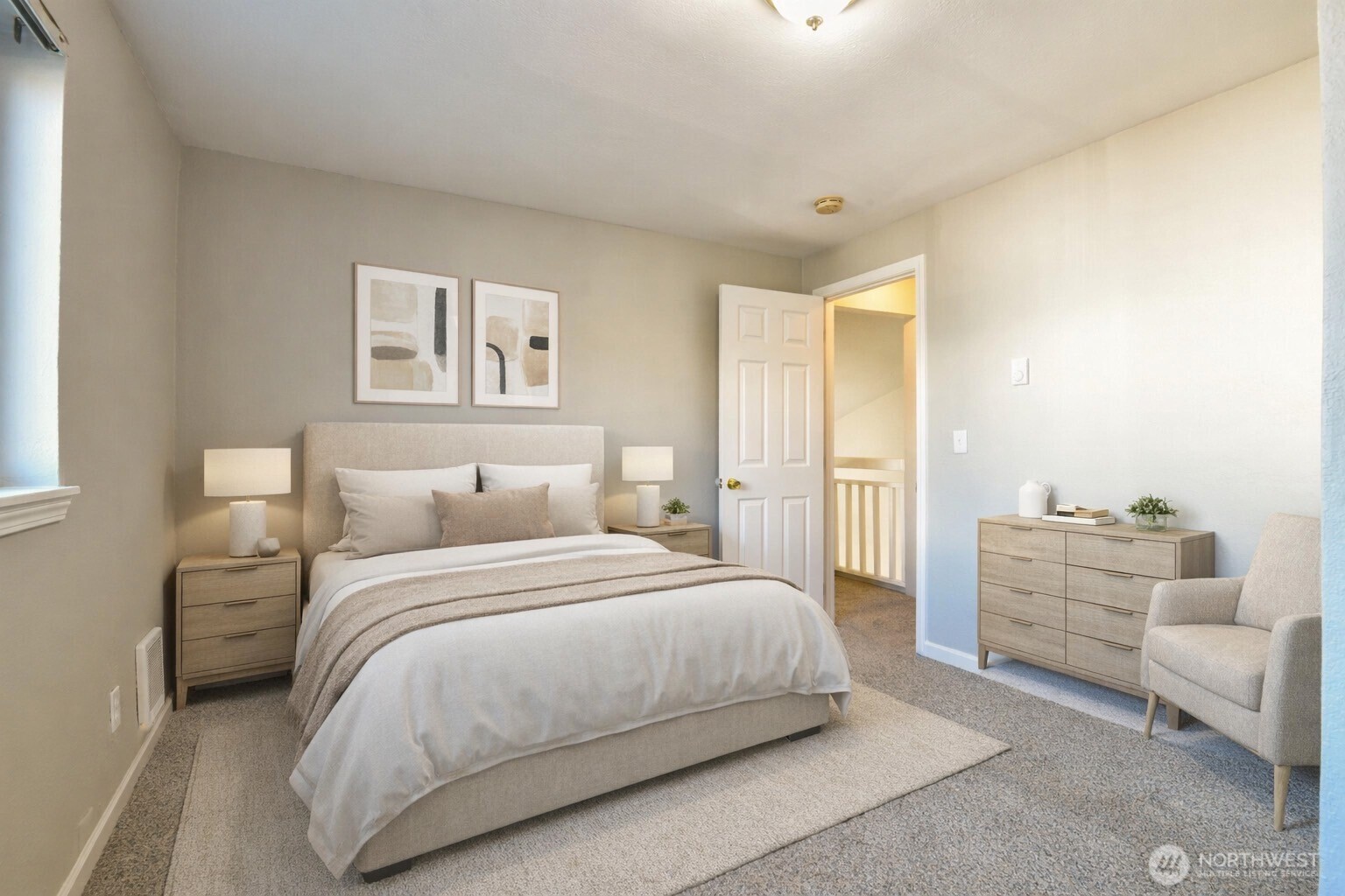 1702 South G Street Tacoma, WA 98405 - Photo 21 of 25 a bedroom with a bed and furniture