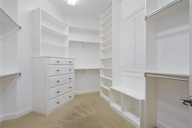 a view of walk in closet