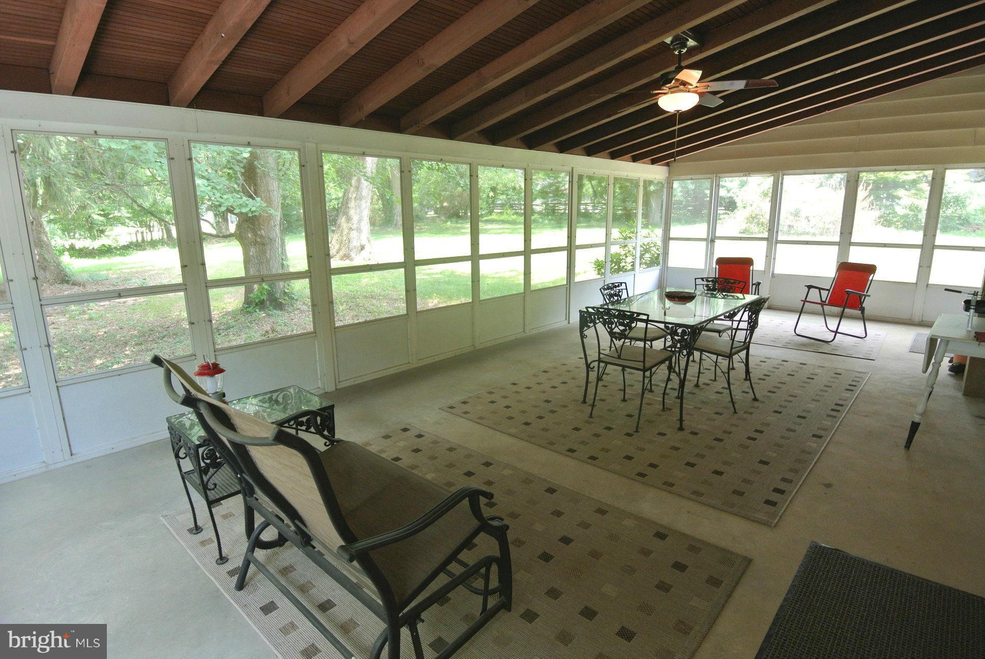 11824 Chapman Road Kingsville, MD 21087 - Photo 16 of 30 Wood Ceilings with Beams and Ceiling Fan w/Light