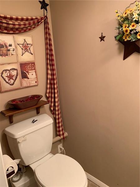 729 Old State Road Apollo, PA 15613 - Photo 22 of 23 Powder room in lower level.