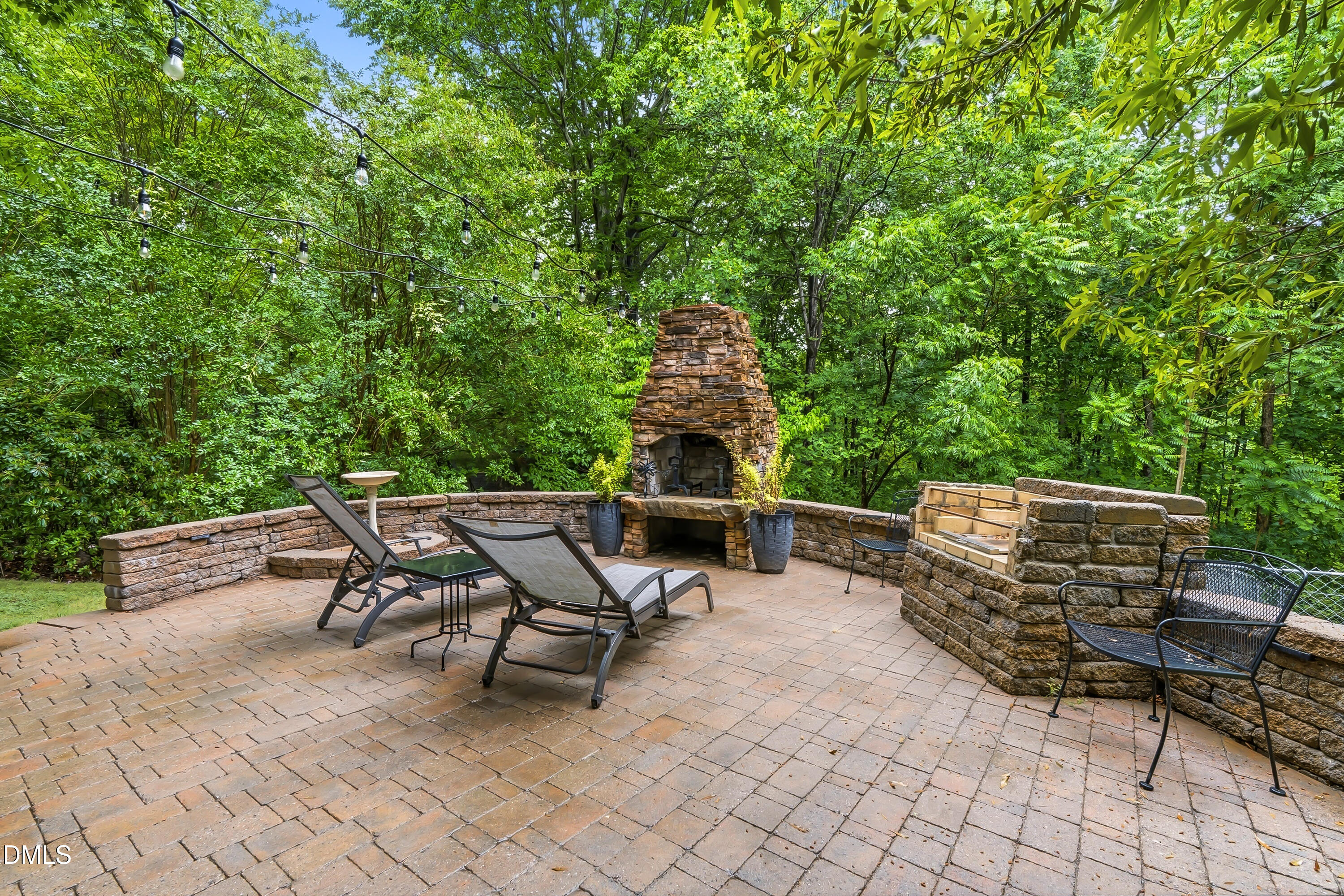 1214 Halcyon Place Rougemont, NC 27572 - Photo 59 of 69 a view of a bench in a backyard