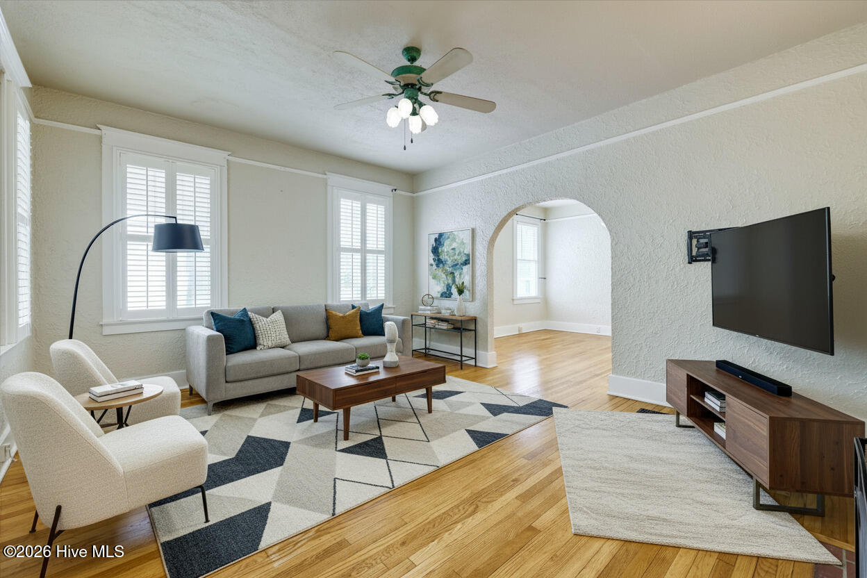 1442 Johns Road Augusta, GA 30904 - Photo 6 of 44 staged-living-room-20260506