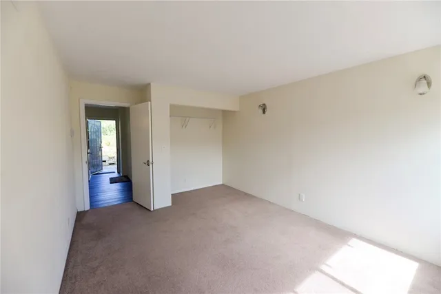 a view of empty room