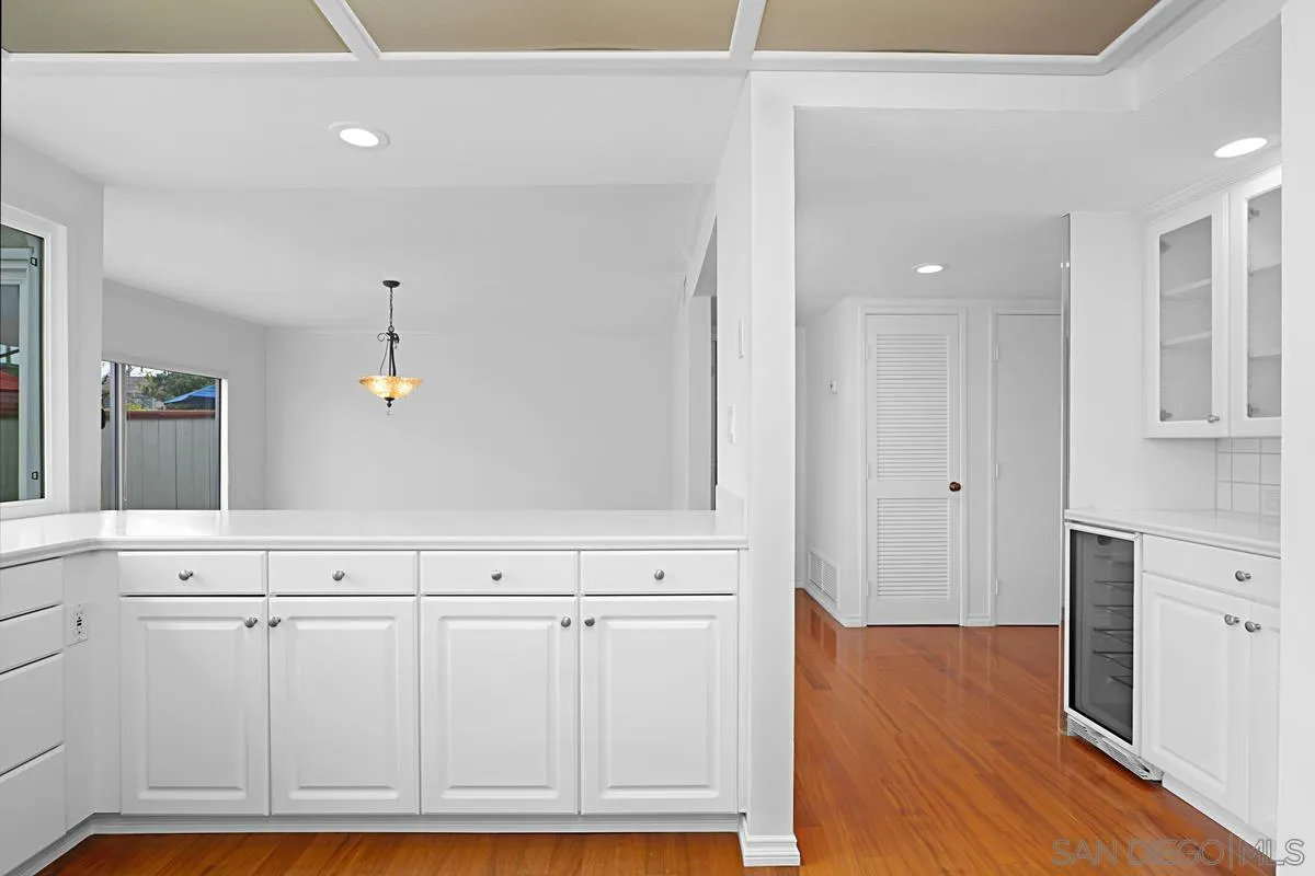 69 Half Moon Bend Coronado, CA 92118 - Photo 17 of 45 a view of cabinets with wooden floor