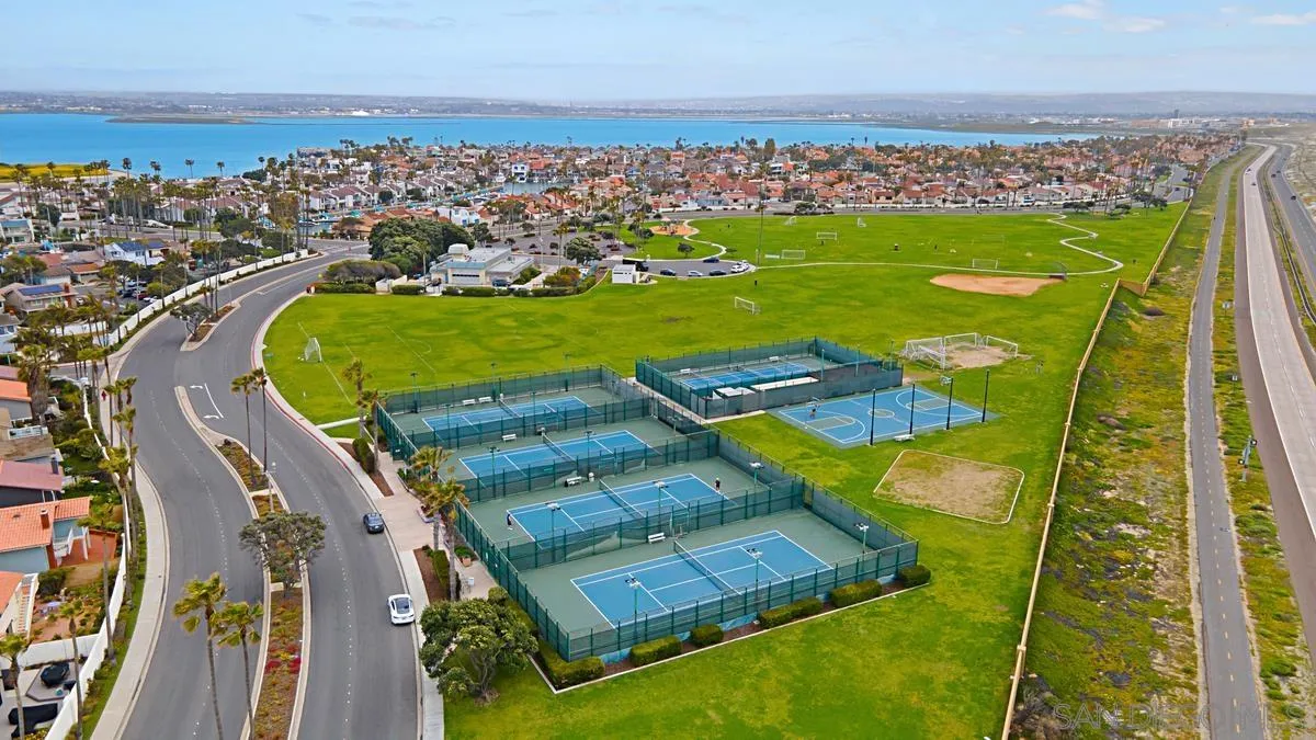 69 Half Moon Bend Coronado, CA 92118 - Photo 5 of 45 an aerial view of a residential houses with outdoor space