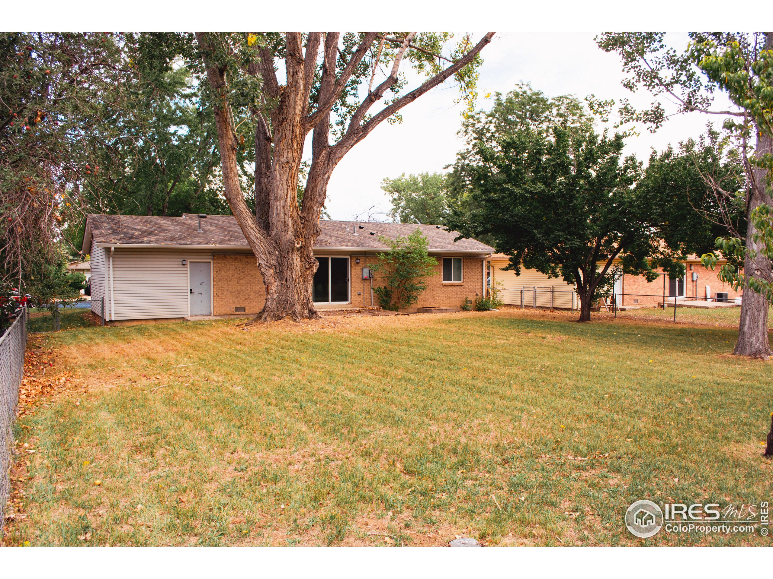 805 Gallup Road Fort Collins, CO 80521 - Photo 12 of 14 a front view of a house with a yard