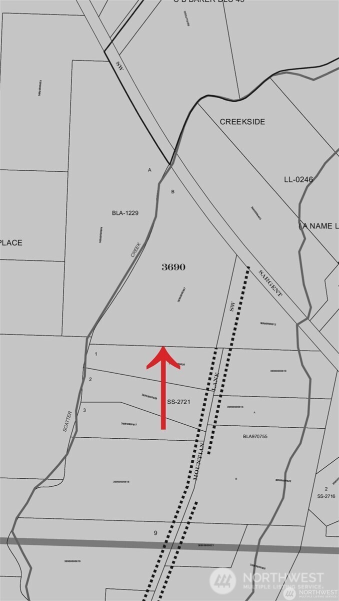 17837 Sargent Road Southwest Rochester, WA 98579 - Photo 6 of 12 a bathroom with a bathtub and shower