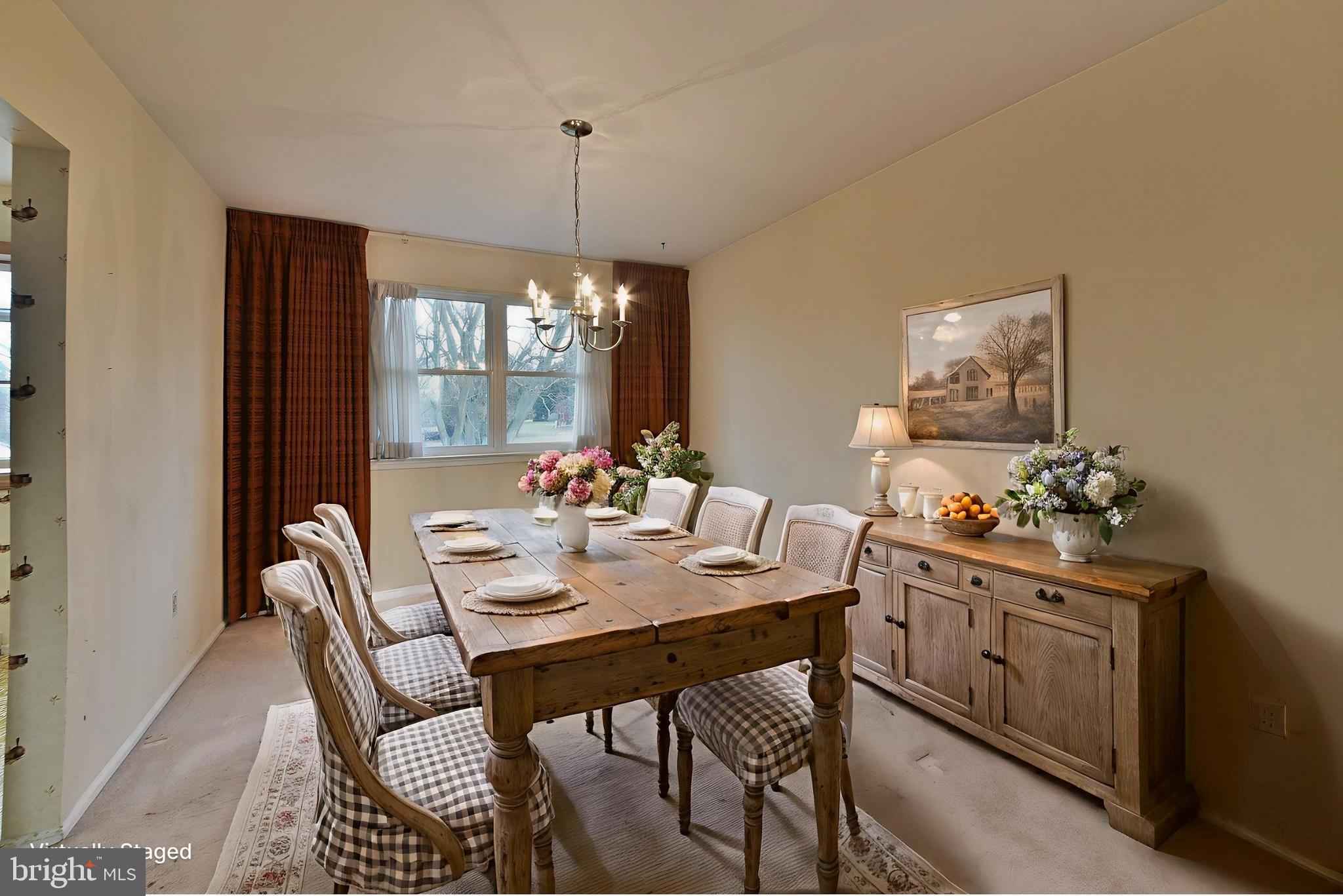 13 Glen Road Lansdale, PA 19446 - Photo 13 of 33 a view of a dining room with furniture window and outside view