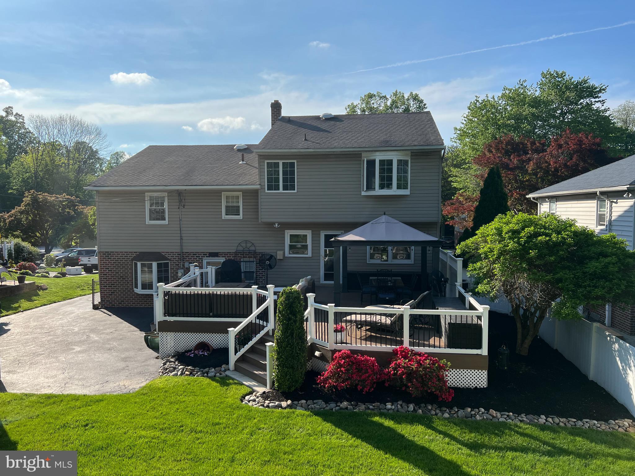 725 Evans Road Springfield, PA 19064 - Photo 6 of 49 View from top of back yard