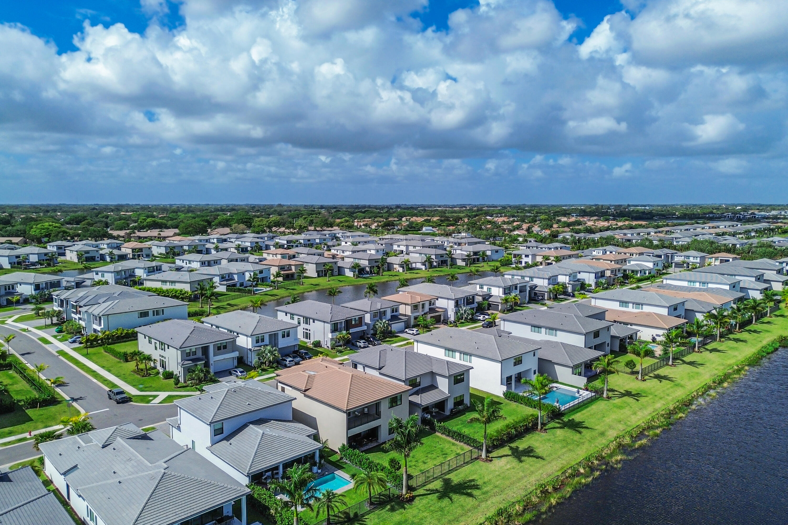 8283 Royal County Down Road Boca Raton, FL 33434 - Photo 76 of 88 an aerial view of multiple house