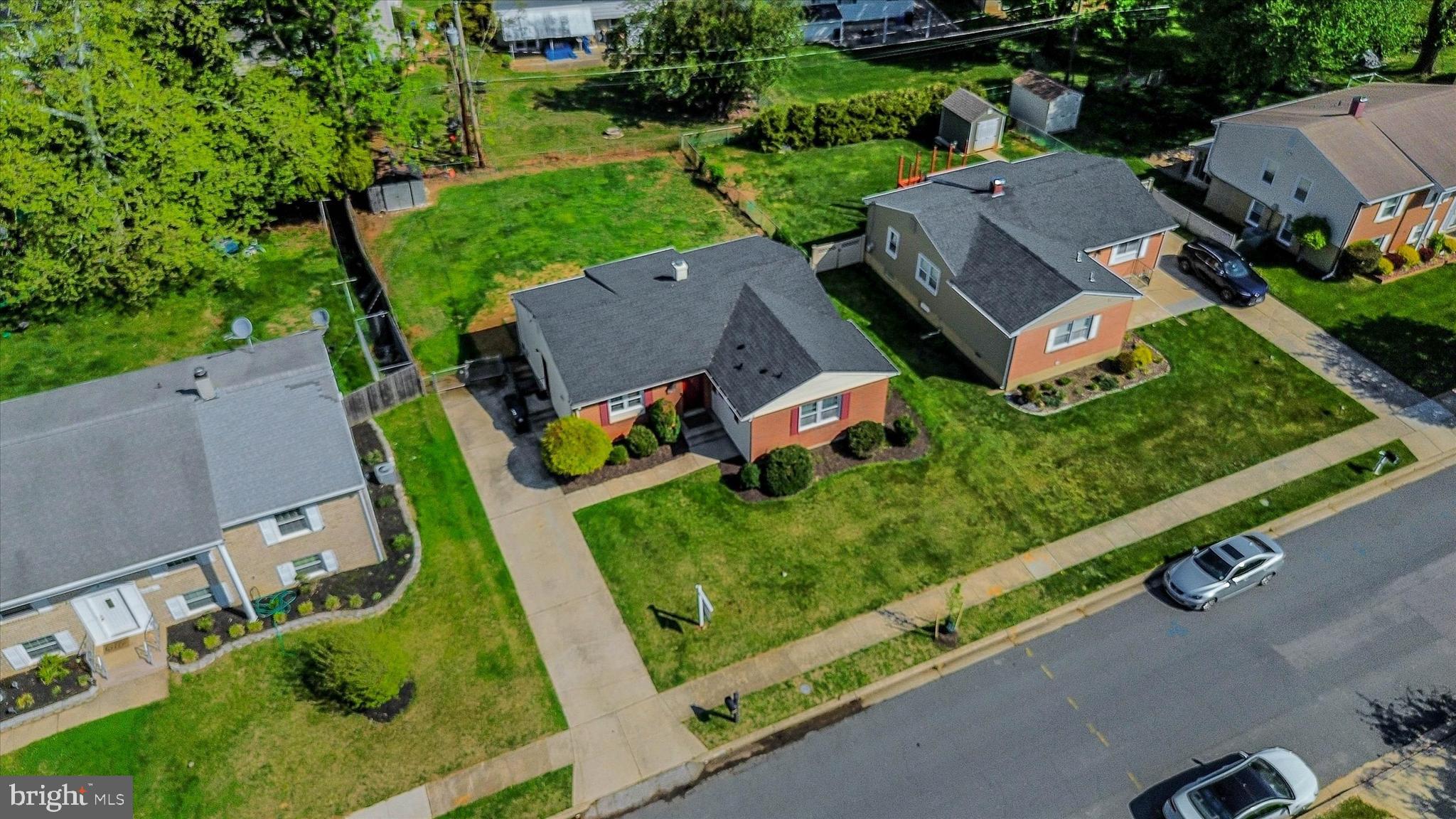 8314 Tinsley Road Baltimore, MD 21244 - Photo 41 of 44 an aerial view of a house with garden space and street view