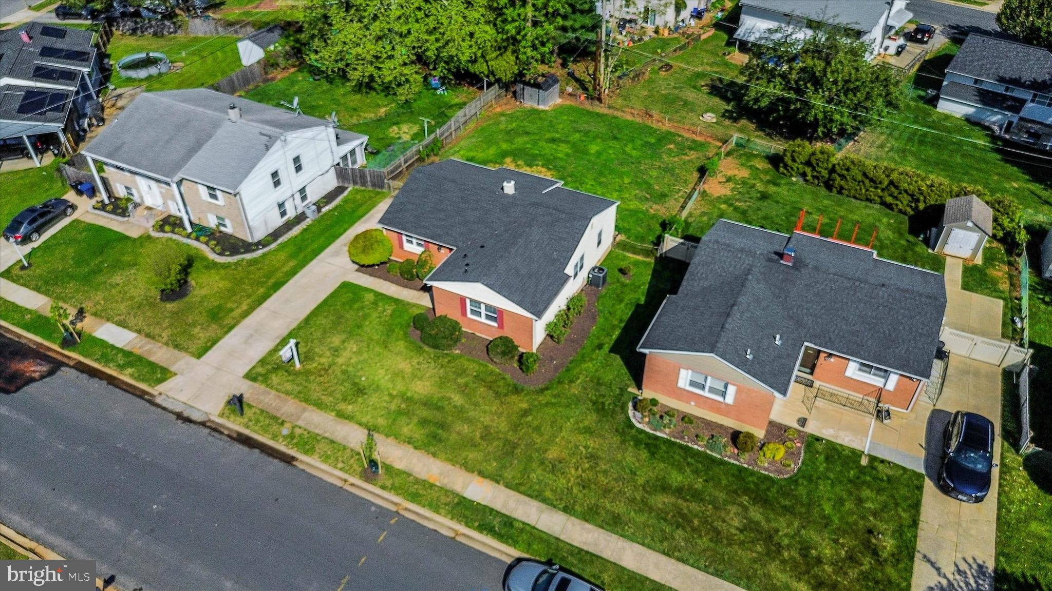8314 Tinsley Road Baltimore, MD 21244 - Photo 43 of 44 an aerial view of residential house with outdoor space and street view
