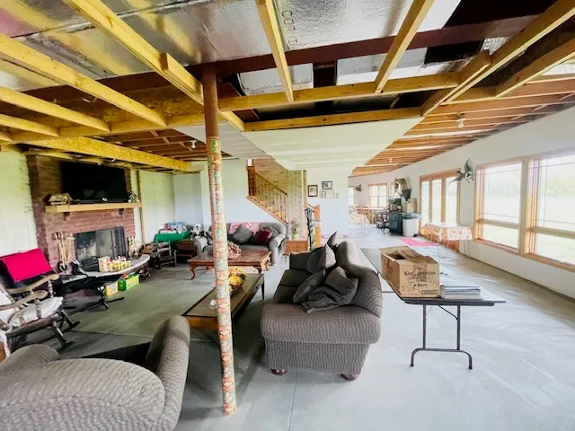 a view of counter top space