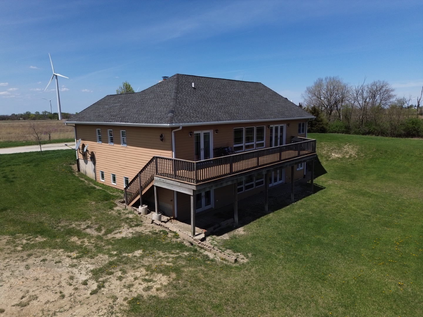 1976 East 24th Road Ransom, IL 60470 - Photo 4 of 32 a aerial view of a house with a yard