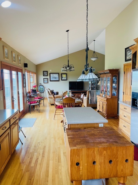 1976 East 24th Road Ransom, IL 60470 - Photo 10 of 32 a living room with furniture and a wooden floor