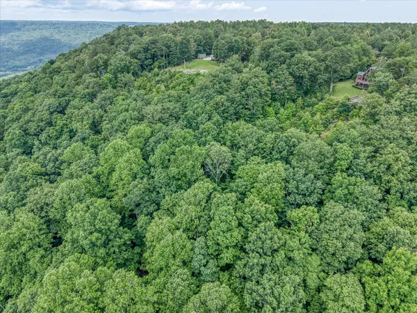 a aerial view of a house