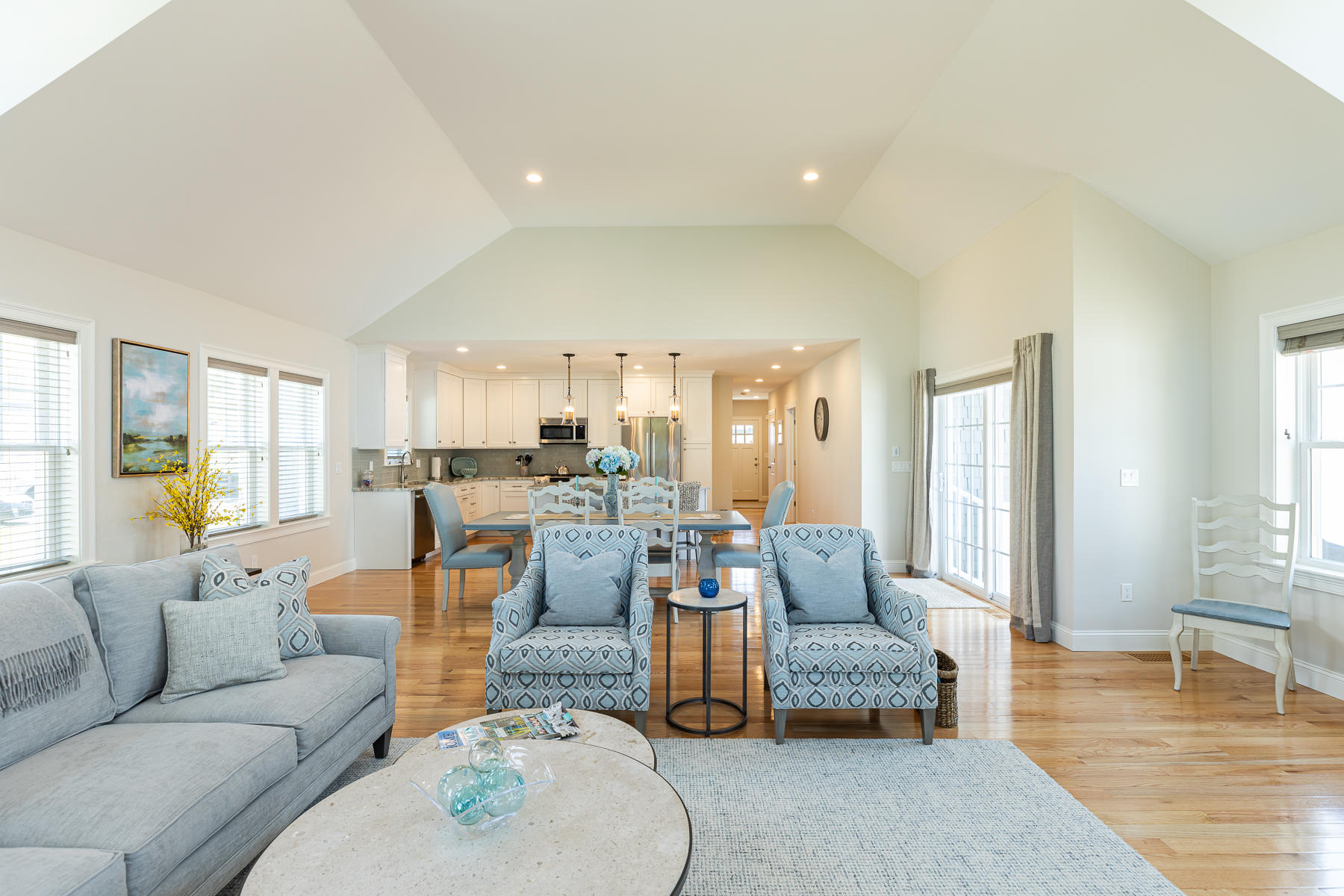 62 Cottage Lane Mashpee, MA 02649 - Photo 22 of 64 a living room with furniture and a table
