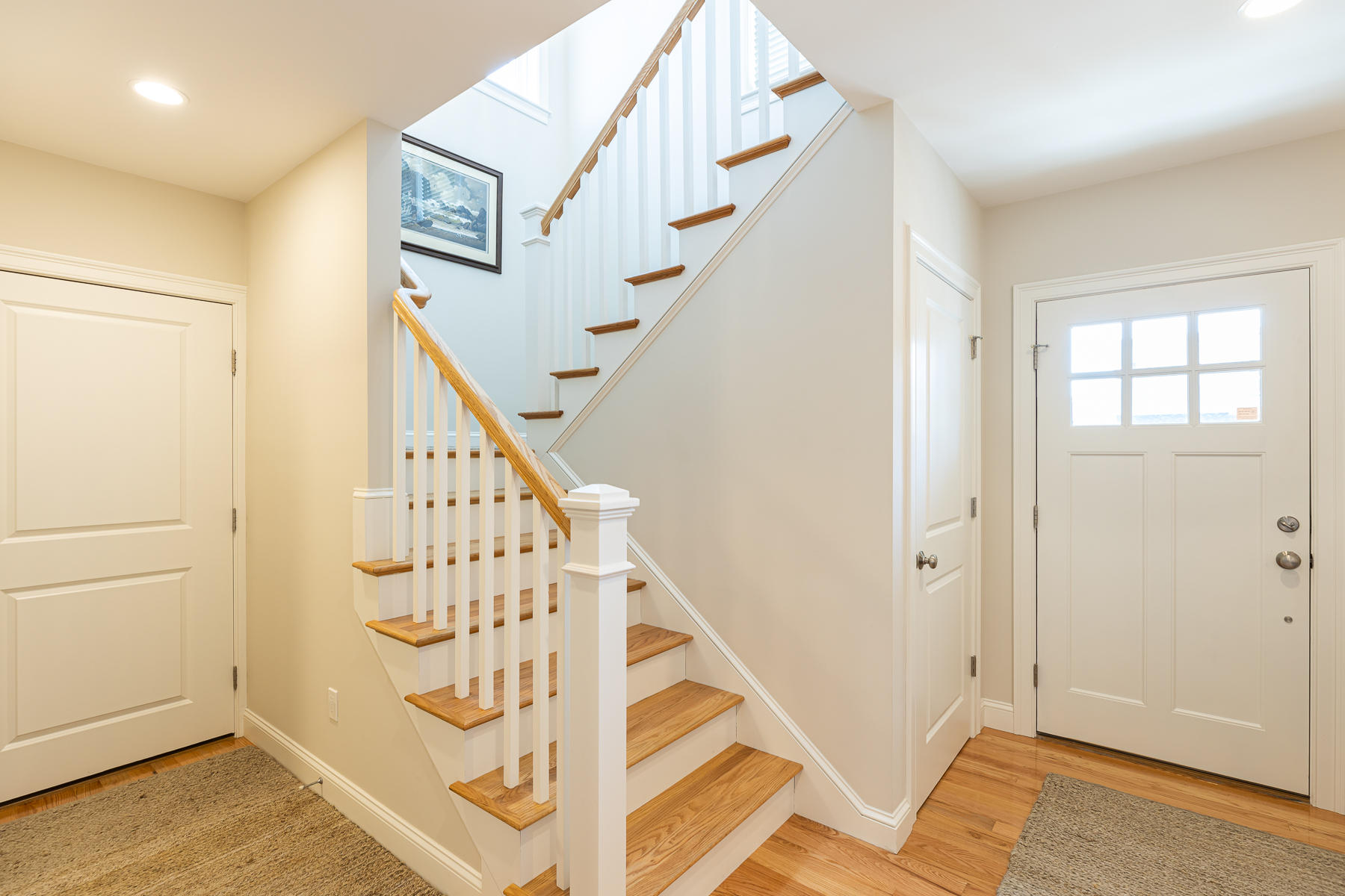 62 Cottage Lane Mashpee, MA 02649 - Photo 6 of 64 a view of entryway with wooden floor and stairs
