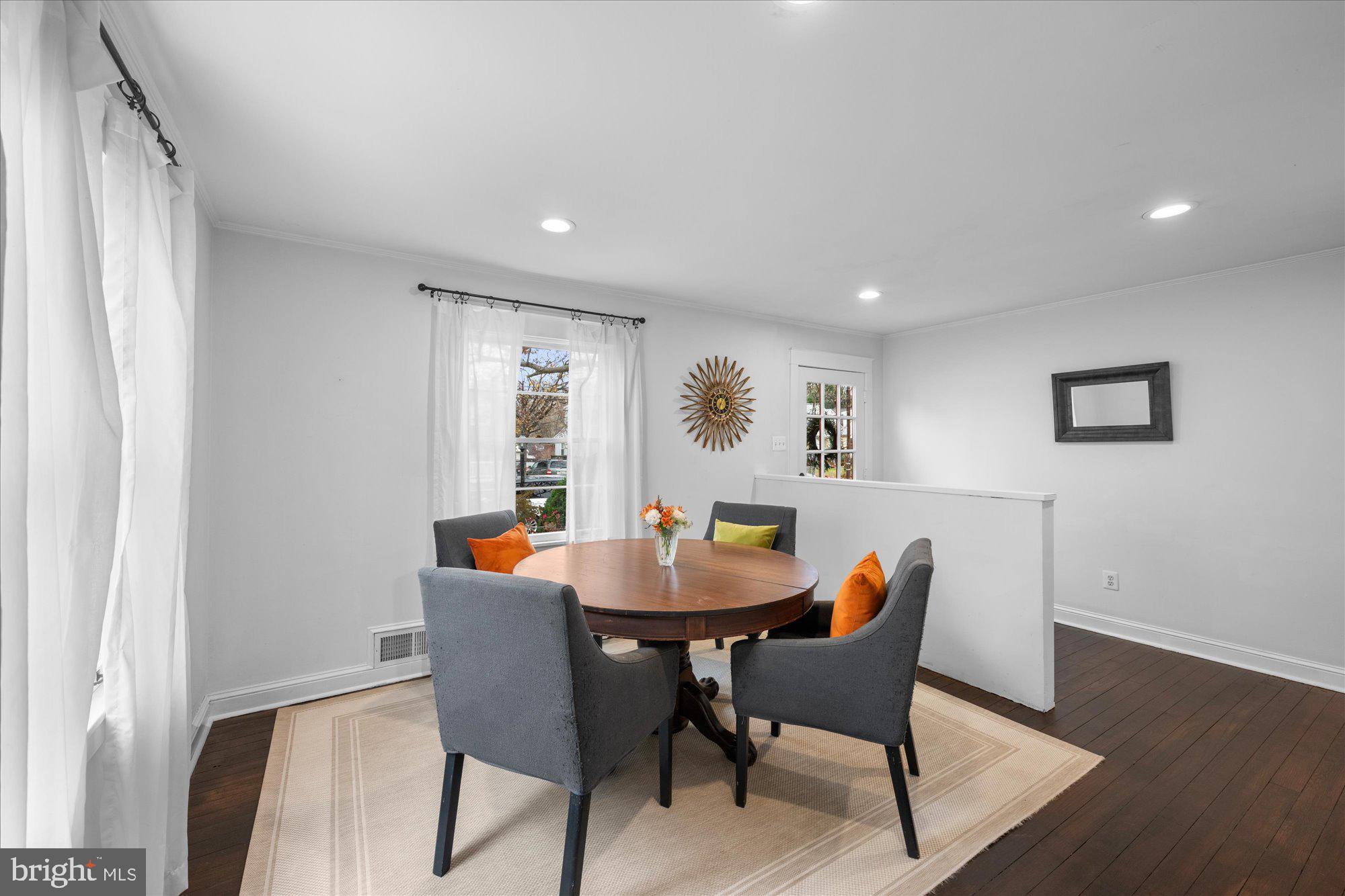 3010 Fayette Road Kensington, MD 20895 - Photo 4 of 54 a dining room with furniture and wooden floor