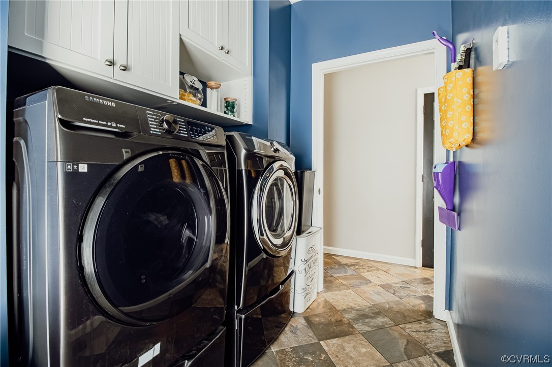 3105 Blue Bell Farms Road Powhatan, VA 23139 - Photo 17 of 50 a utility room with dryer and washer
