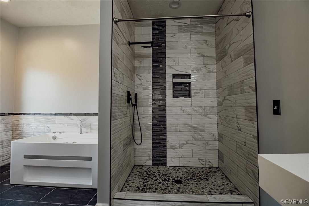 3105 Blue Bell Farms Road Powhatan, VA 23139 - Photo 23 of 50 a bathroom with a shower and a sink